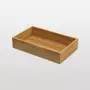 Wooden box low