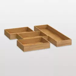 Holzboxen-Set niedrig 500-600 Extendo