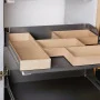 Kit contenitori di legno bassi 500-600 Extendo