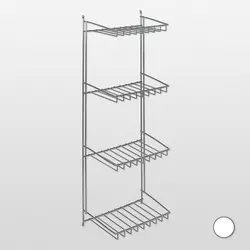 Cleaning cupboard shelving system Standard