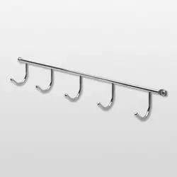 Wall-mounted hook rail Standard
