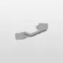 Front bottom protective profile for Libell clip-on shelf Hochschrank Standard