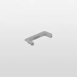 Rear protective profile for Libell clip-on shelf Hochschrank Standard