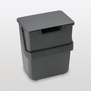 Organic waste bin 6-litres Oeko Complet/Universal